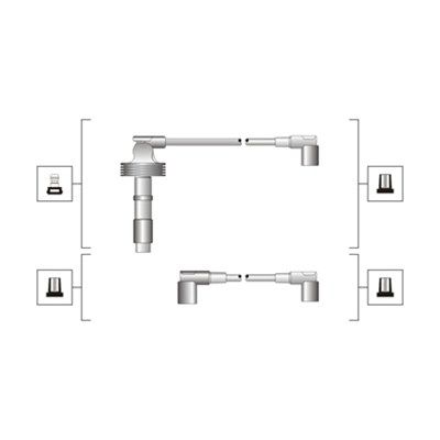 MAGNETI MARELLI Süütesüsteemikomplekt 941319170116